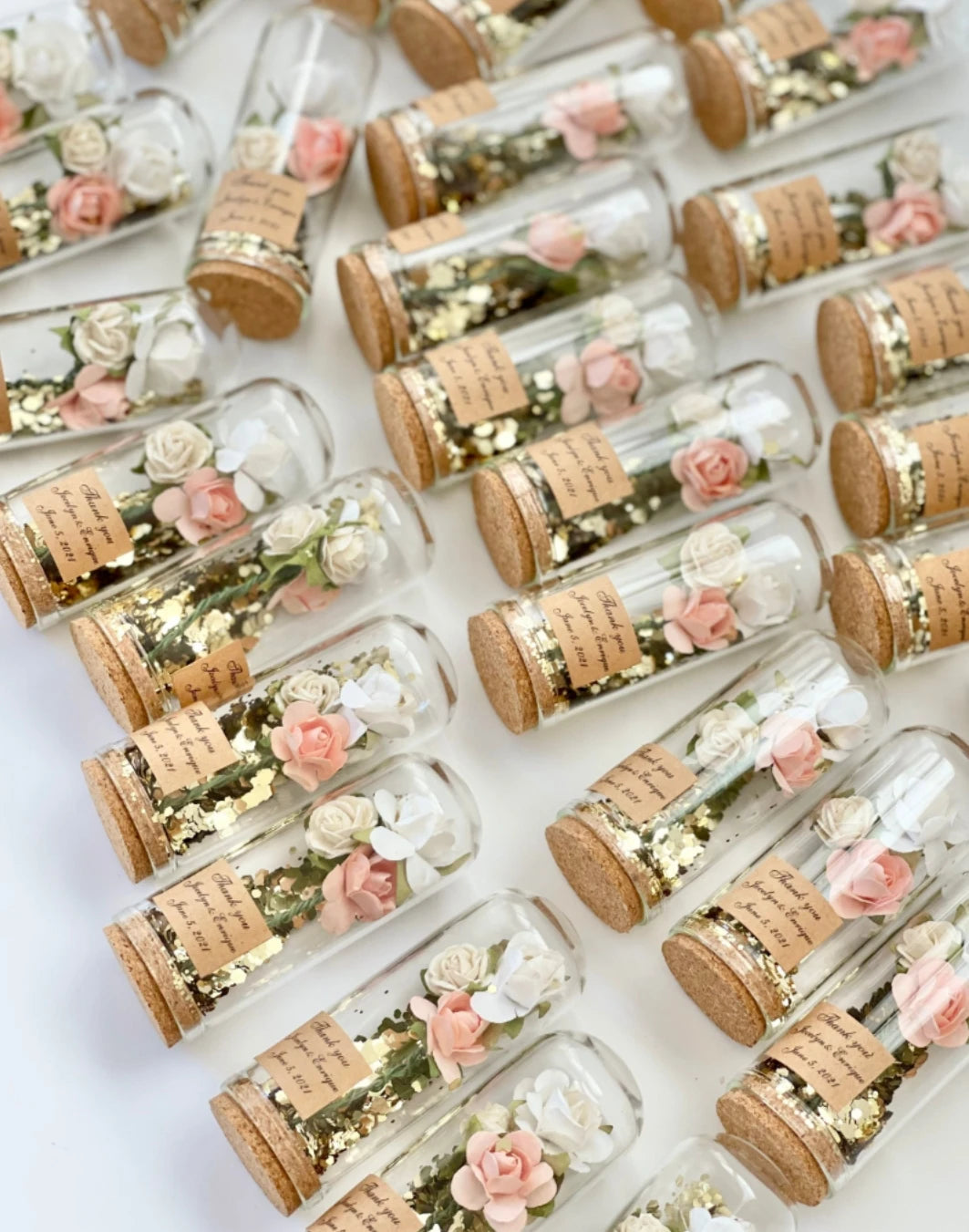 10PCS Wedding Favors for Guests – Glass Dome Cloche Decorations, Custom Wedding Party Favors for Beauty & the Beast Baby Shower