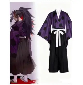 Cosplay Costume Set – Wig & Anime Tattoo Stickers for Halloween Carnival Outfit