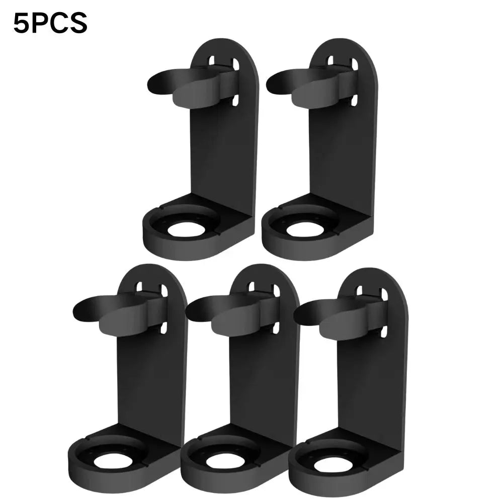 Soporte de Cepillo de Dientes Eléctrico Montado en la Pared – Estante de Plástico para Cepillos de Dientes de Baño, Organizador de Almacenamiento para Maquinillas de Afeitar, Accesorio de Baño que Ahorra Espacio para la Organización del Hogar y la Ducha