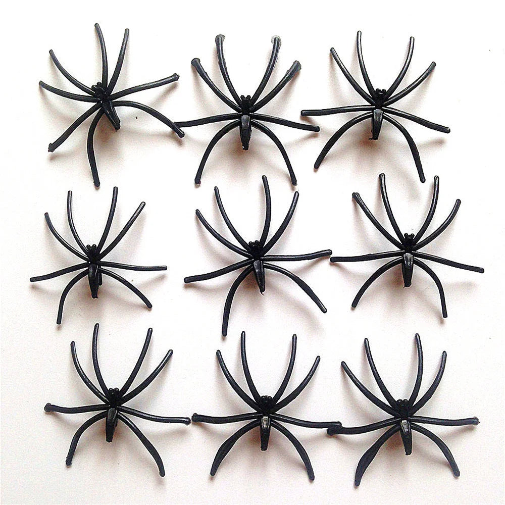 20/40g Halloween Spider Web Decoration, Black Stretchable Cobwebs with Spider Prop s, Haunted House Decor, Indoor and Outdoor Halloween Party Supplies, Spooky Home Decorations