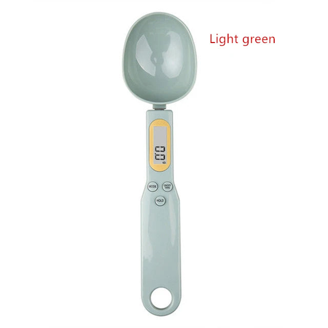 500g 0.1g Digital Kitchen Scale – LCD Electronic Measuring Spoon Scale for Flour, Milk, Coffee & Food, Mini Precision Baking Weighing Tool