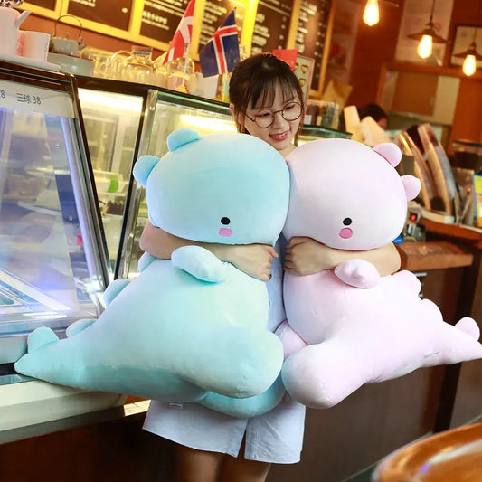 25–60CM Ultra Soft Dinosaur Plush Toy – Kawaii Dino Down Cotton Stuffed Animal Pillow, Cute Kids’ Gift, Party Prop & Room Decor