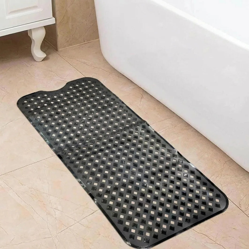 Cartoon Extra-Long Bathtub Mat 40x100cm – Non-Slip Shower & Bath Mat with Suction Cups and Drain Holes