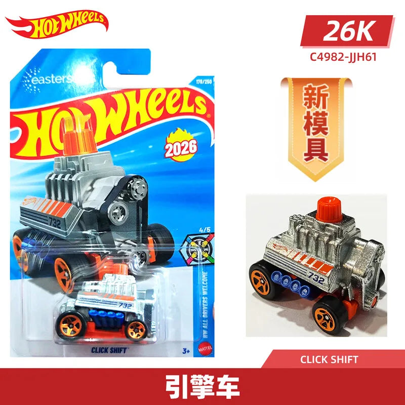 Hot Wheels C4982 Lote 2026K Coche de metal a escala 1:64 – Ferrari, BMW, Nissan GT-R, Supra y F1, Juguete coleccionable de aleación en miniatura
