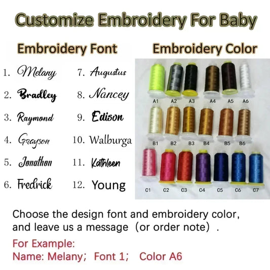 Manta de punto personalizada para bebé – Envoltura de algodón para recién nacidos con nombre personalizado para calidez y comodidad en invierno