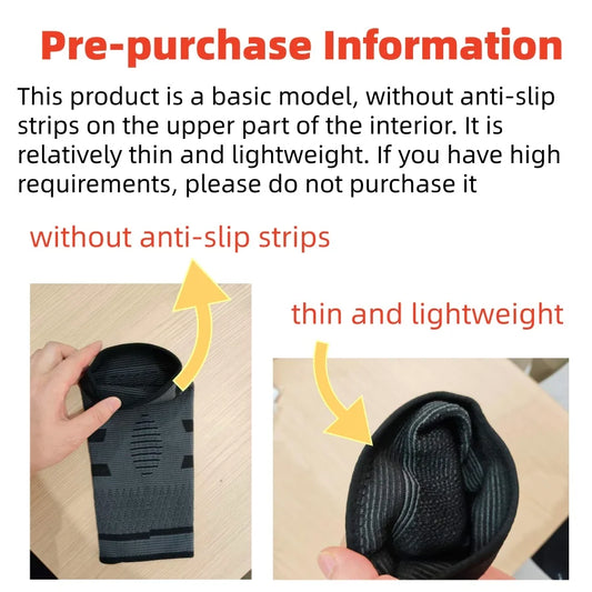 Manga de soporte elástico de compresión para rodilla de 1 pieza – Rodillera transpirable para baloncesto, correr, ciclismo y entrenamiento deportivo