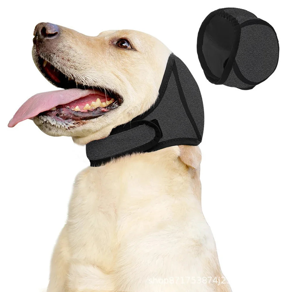 Dog Noise Reduction Ear Muffs – Waterproof Swimming Headgear & Sound-Insulating Ear Covers for Emotional Soothing and Comfort