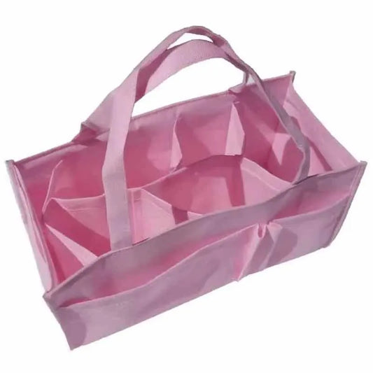 Bolso de pañales de gran capacidad para bebés, portátil, con almacenamiento para biberones y organizador multibolsillos