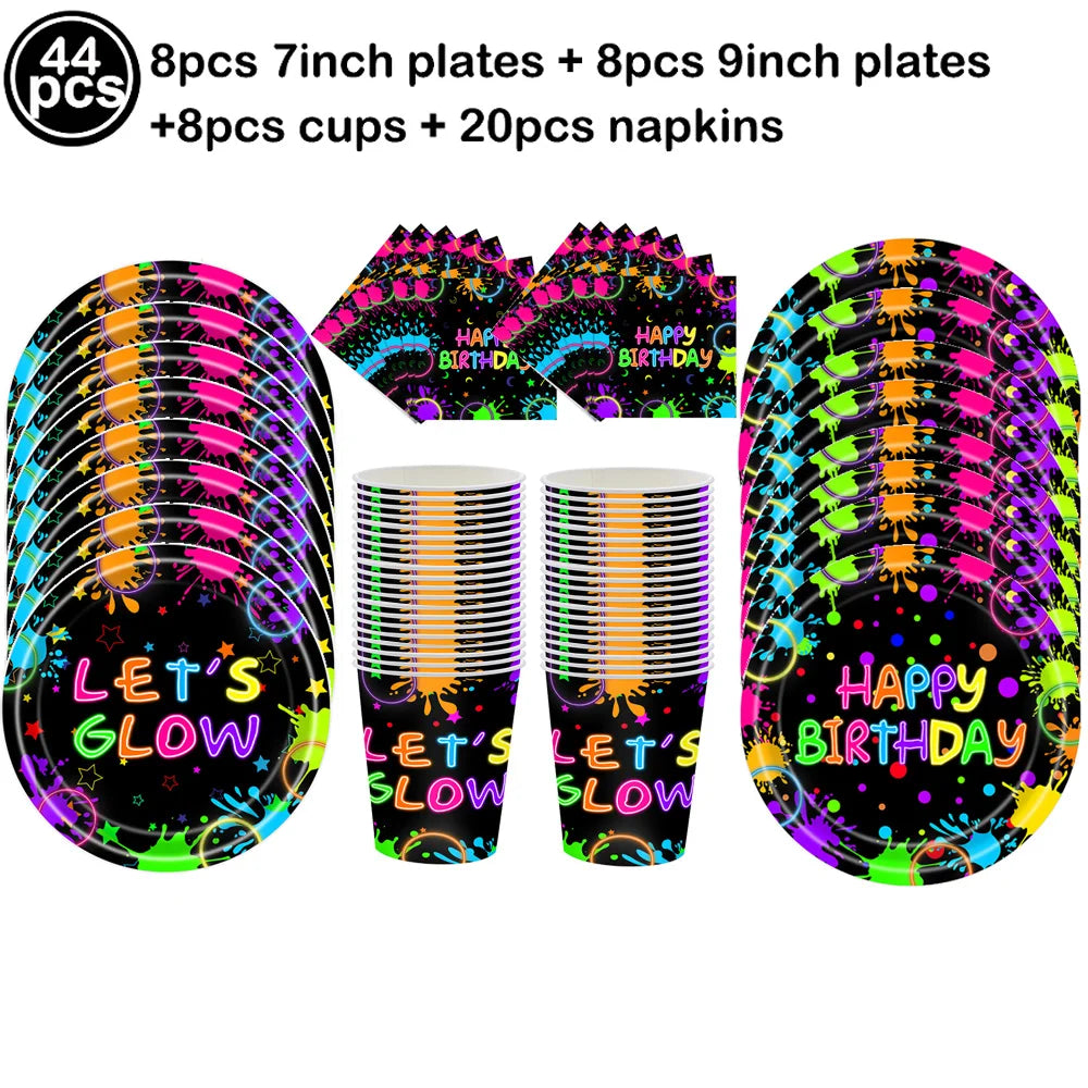 Neon UV Reactive Party Hats – Fluorescent Formal Hats for Glow Parties, Festivals & Events
