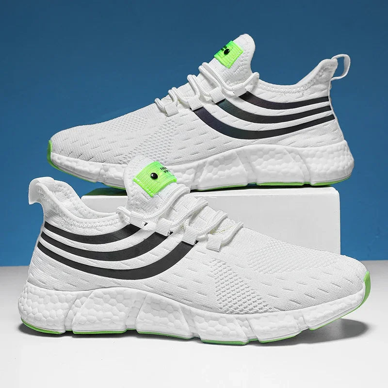 Baskets de sport décontractées pour hommes – Chaussures de course respirantes et légères, Baskets athlétiques antidérapantes pour la marche et les activités de plein air