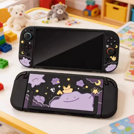 Funda rígida Ditto mate para Nintendo Switch 2 – Cubierta protectora para consola portátil Joy-Con, accesorios de juego y protección para viajes