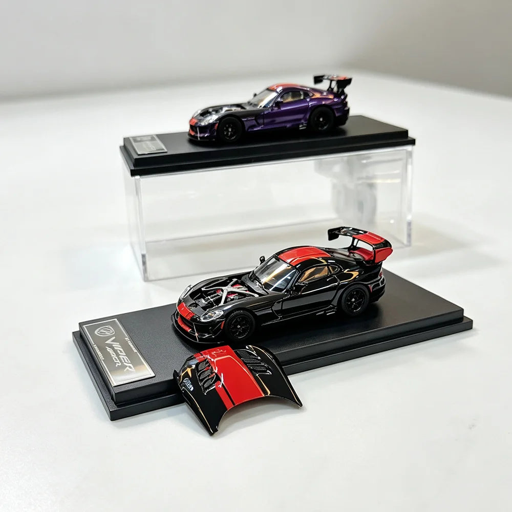 1:64 Third Generation Viper Supercar Model – Alloy Die-Cast Sports Car, Luxury Vehicle Collectible Toy & Gift