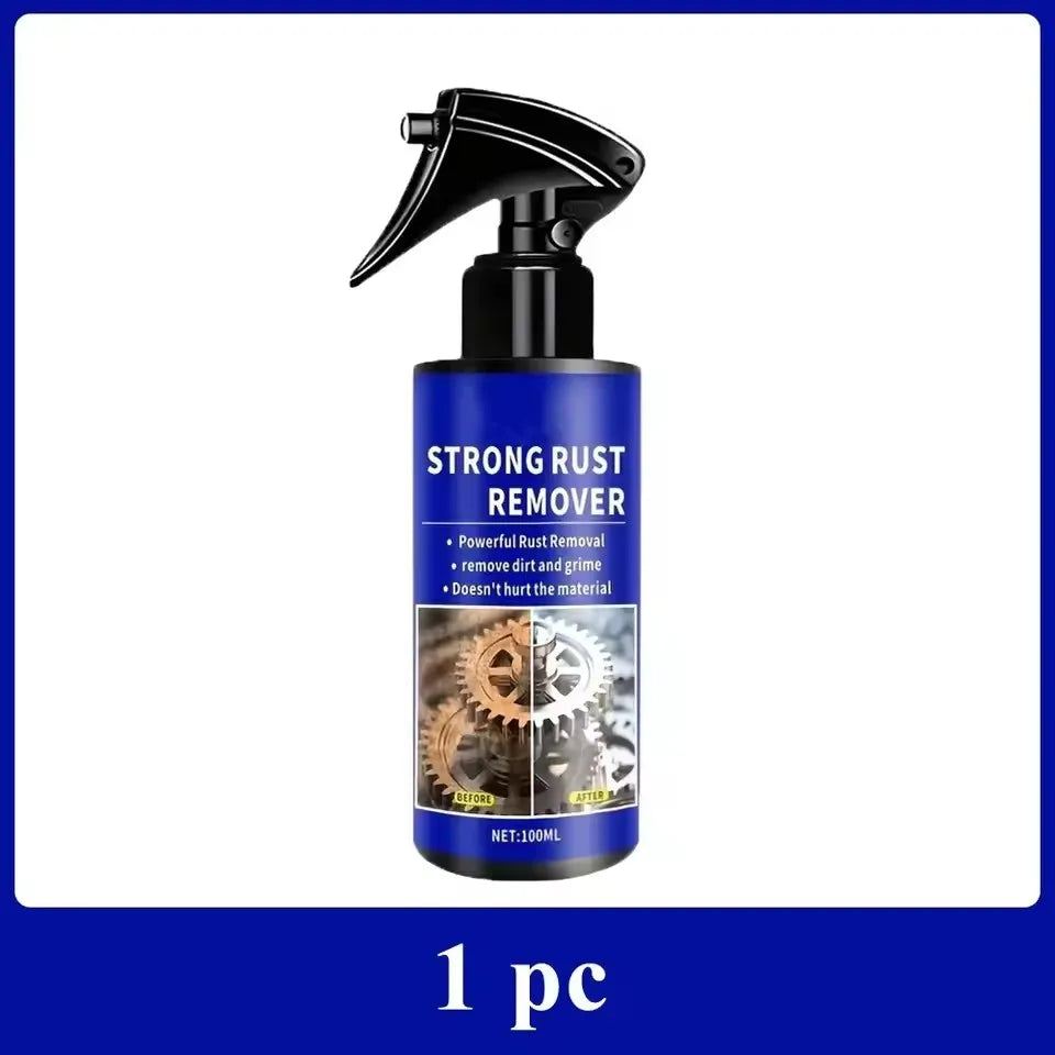 Spray Antirouille Automobile – Nettoyant Rapide pour la Rouille sur Métaux et Fer pour Pièces Automobiles, Pots d'Échappement, Outils et Détachant