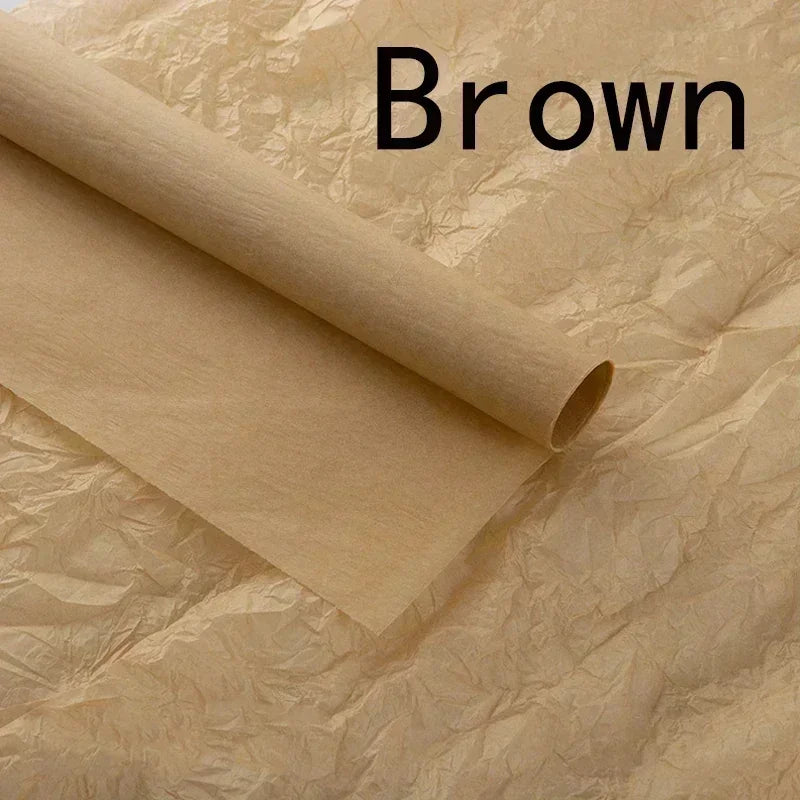 10PCS 50×66cm Tissue Paper Flower Bouquet Wrapping Paper for Florists, Gifts, Weddings, Birthdays & DIY Crafts