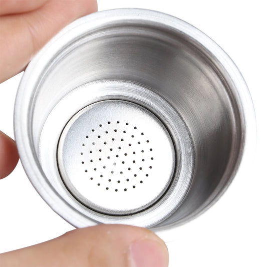 Cápsula de Café Reutilizable de Acero Inoxidable – Vaso Recargable Compatible con Máquinas de Café Dolce Gusto, Accesorio Ecológico para Cafeteras para Preparación Casera
