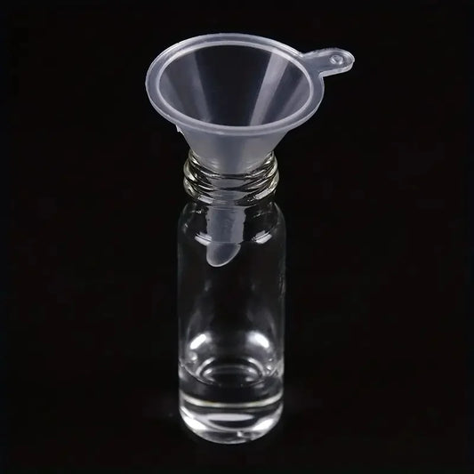 Lot de Mini Entonnoirs 5/10/20/30 pièces – Petits Entonnoirs de Transfert en Plastique pour Parfum, Huiles Essentielles, Épices, Poudre, Art du Sable, Bouteilles de Laboratoire & Projets de Bricolage