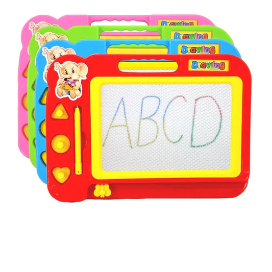 Pizarra Magnética para Niños – Reutilizable, de Colores, para Garabatear y Escribir, Juguete Educativo de Dibujo Artístico, Herramienta Creativa para Practicar la Escritura, Regalo de Aprendizaje Temprano para Niños