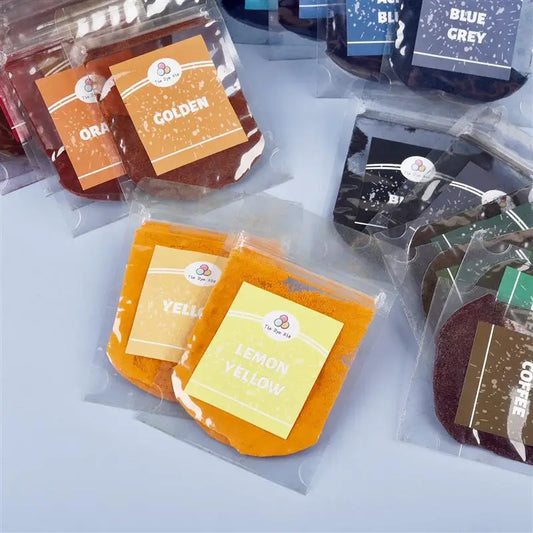 10 g de Tinte para Tela en Polvo – Tinte Textil Multiusos para Algodón, Nylon, Teñido Anudado y Restauración de Ropa