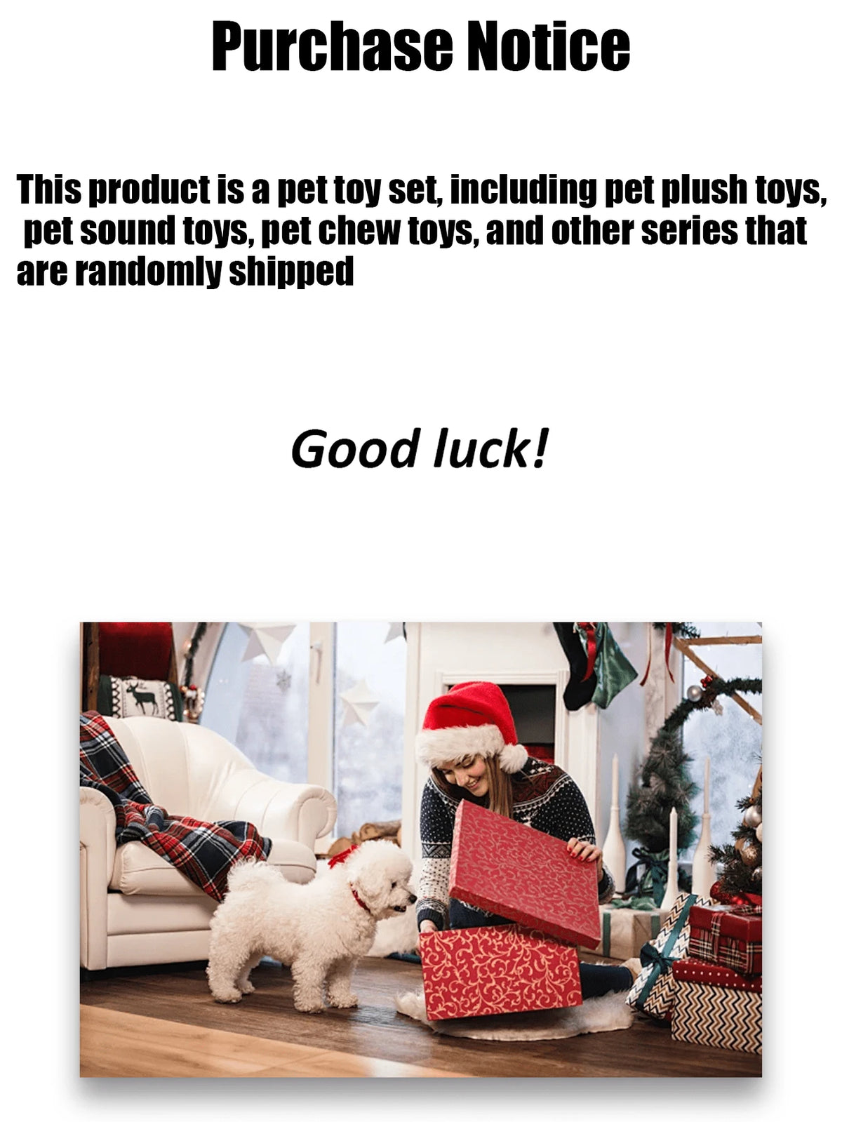 100PCS Random Plush & TPR Dog Toy Set – Knot Chew & Squeaky Toys for Teeth Cleaning, Teething, Chewing & Interactive Play