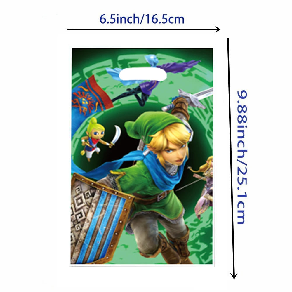 The Legend of Zelda Birthday Party Decorations Disposable Tableware Set – Cups, Plates & Napkins for Kids Birthday Party Supplies & Baby Shower Toys