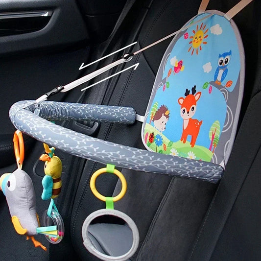 Juguete Colgante para Asiento de Bebé – Sonajero Colgante para Centro de Actividades Infantiles, Juguete Sensorial para Cochecito y Cuna para el Desarrollo Temprano, Juguete para Patadas para Bebés, Regalo para Niños Pequeños y Recién Nacidos