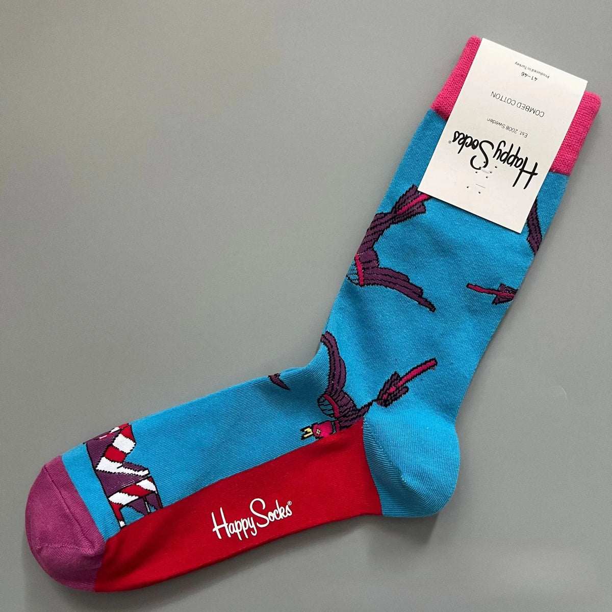 Men’s Classic Crew Socks – Cotton Everyday Socks, Sizes 7–11 UK (41–46 EU)