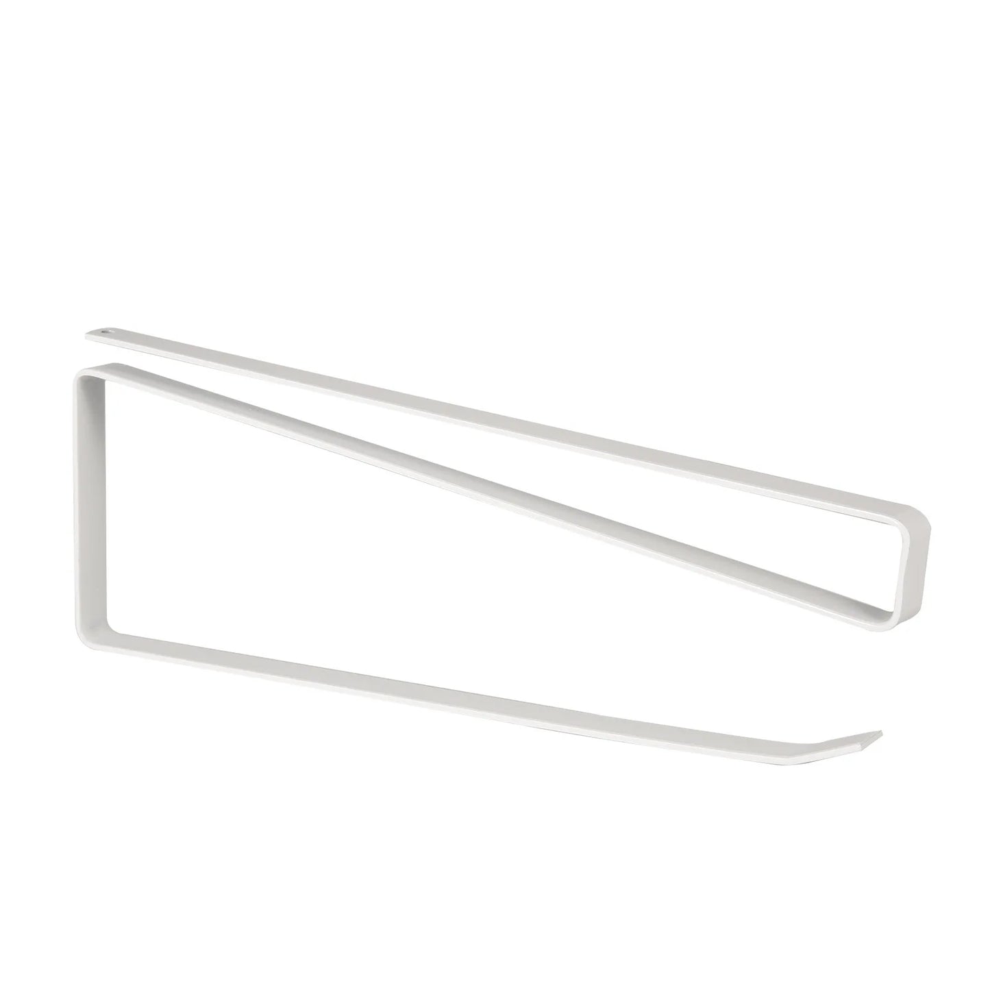 Soporte de papel de cocina - Soporte de papel de cocina sin perforaciones, soporte de papel higiénico colgante, organizador de gancho para puerta de armario para cocina, baño y almacenamiento en el hogar