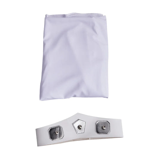 Déguisement Leia Cosplay – Robe de Princesse Fantaisie pour Femme (Tenue de Fête Halloween/Carnaval, Costume)