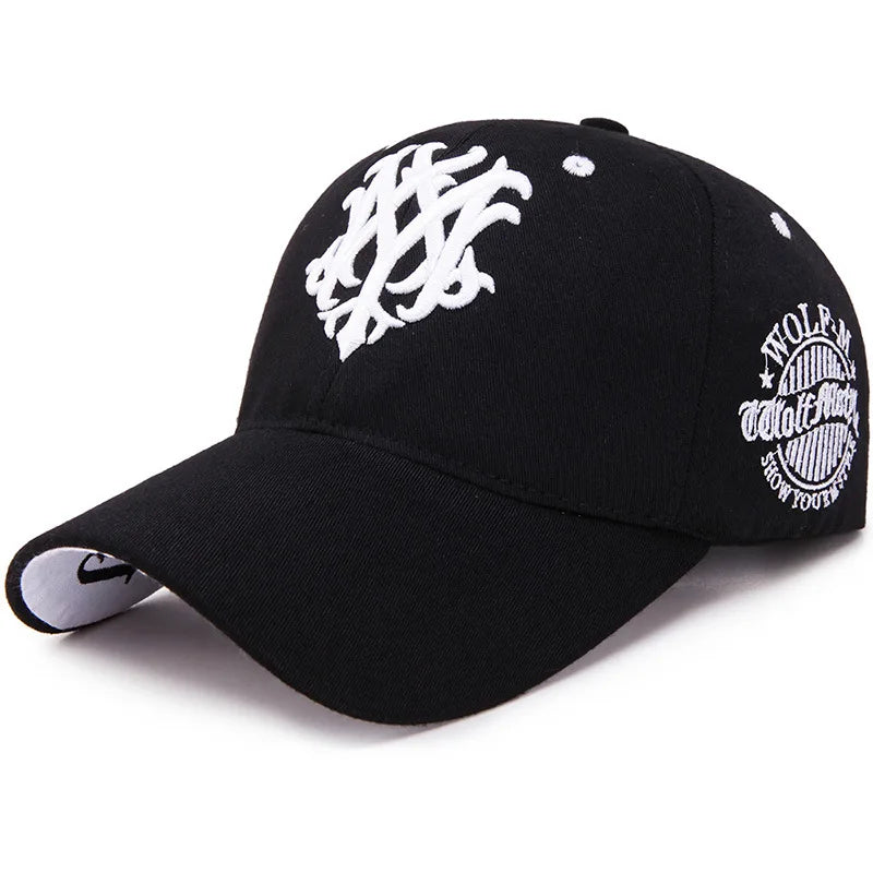 Totem Embroidered Baseball Cap – Adjustable Unisex Snapback Hip-Hop Hat for Men & Women, Spring Summer Sun Protection Cap