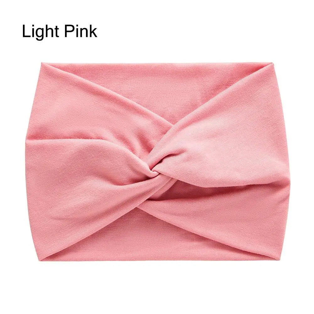 Extra Large Twisted Headband – Thick Wide Turban Hair Wrap for Women | Workout Yoga Fashion Hair Accessories