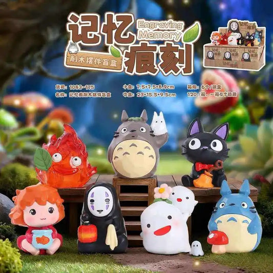 Figura de Anime Hayao Miyazaki – Impresión de Memoria Clásica Coleccionable Muñeca Juguete Adorno Regalo (Edición Recuerdo Lindo de Moda)