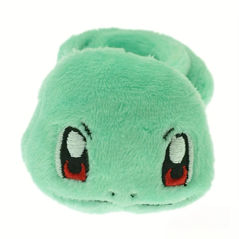 4 Styles Pokémon Plush Bracelet Strap – Pikachu, Squirtle, Charmander, Bulbasaur Classic Anime Figure Bracelet Toys for Children Gift
