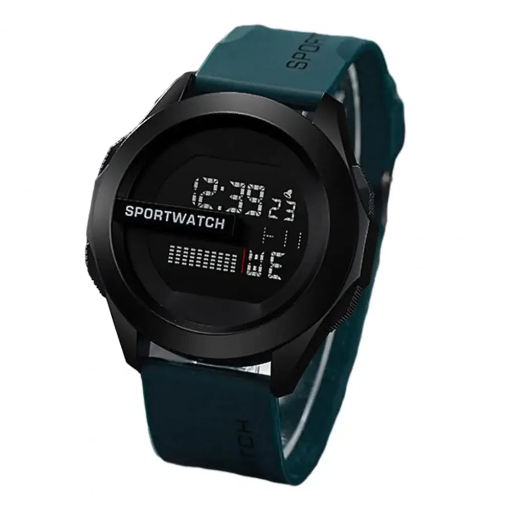 Men’s Multifunction LED Digital Sport Watch (Waterproof, Fitness, Alarm)