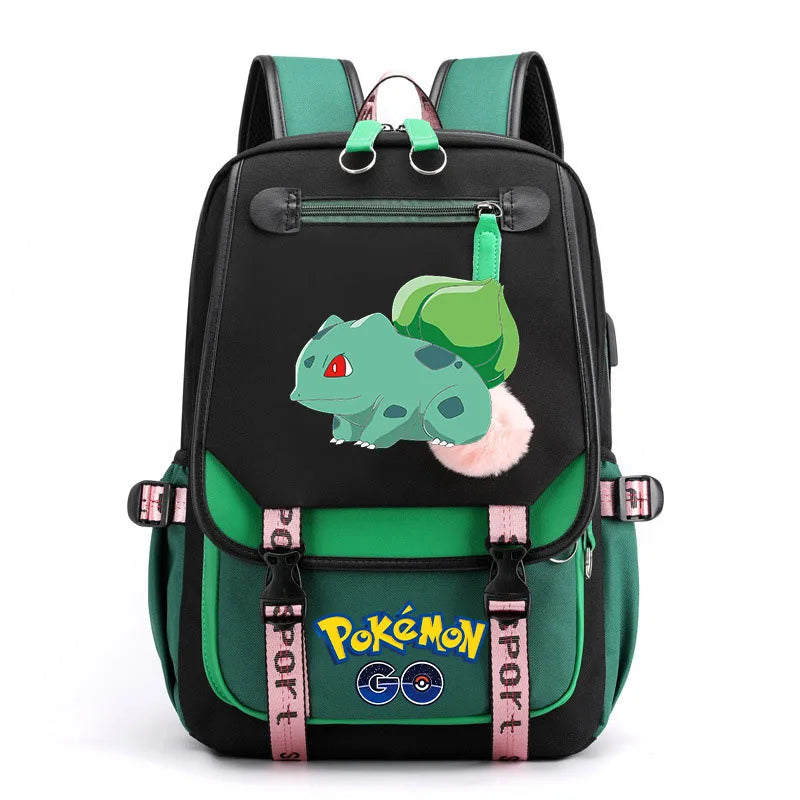 Sac à dos pour enfants grande capacité inspiré des animes | Cartable pour garçons et filles avec compartiment pour ordinateur portable