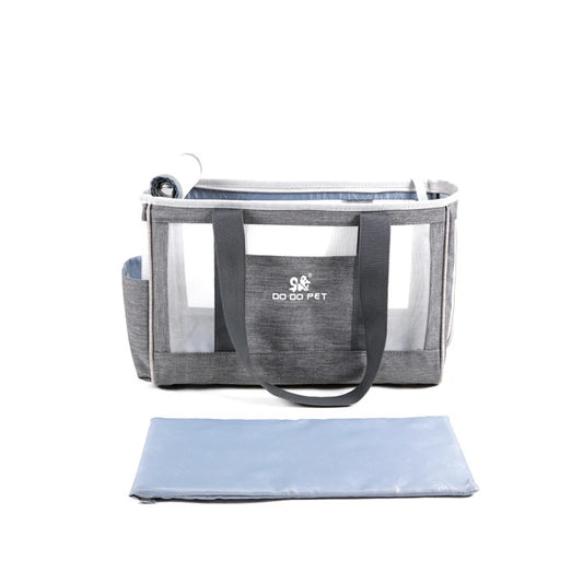 Bolsa transportadora portátil para gatos y perros, transpirable, de un solo hombro, para viajes, para gatitos, cachorros y mascotas pequeñas