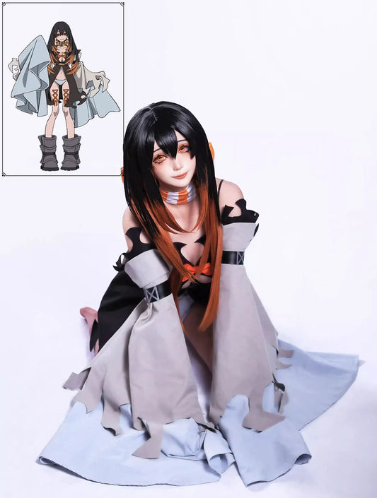 Costume de Cosplay Fantôme Amour Amour de BD et Anime | Tenue d'Exposition Jeux et Anime | Déguisement Cosplay Comic Con
