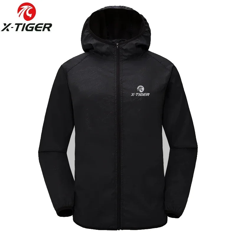 X-TIGER Waterproof Hiking Jacket – Unisex Quick-Dry UV Protection Windbreaker for Camping, Trekking, Fishing & Outdoor Sports