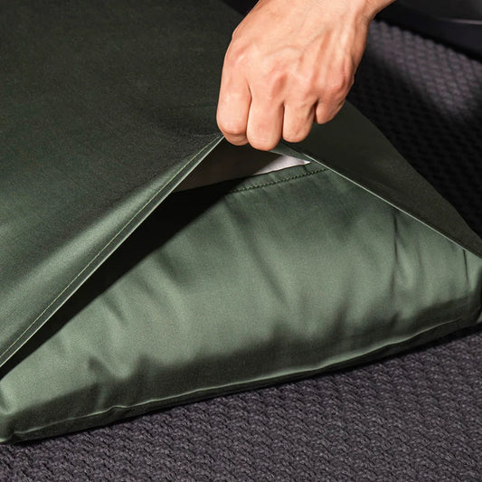 Funda de almohada de seda de morera 100 % real – Lujosa funda de almohada de seda para cabello y piel con cremallera oculta