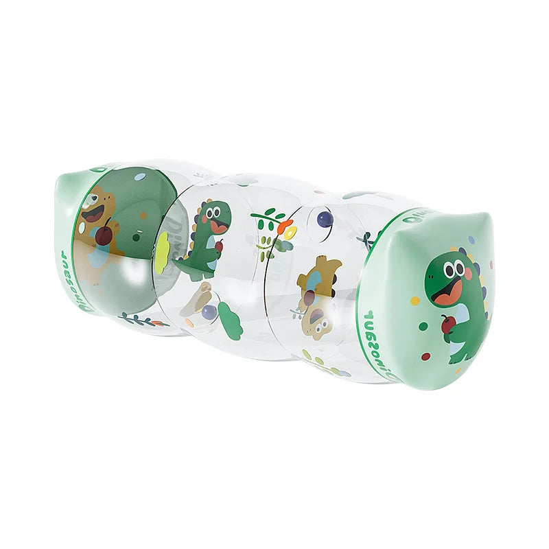Inflatable Baby Crawling Roller Toy – Rattle & Activity Play Toy for Babies 6-12 Months, Interactive Developmental & Educational Toy