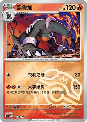 Houndoom (Master Ball Pattern) (CN) 0505/07 - NM