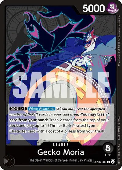 Gecko Moria OP06-080 - NM