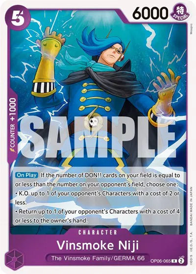 Vinsmoke Niji OP06-065 - NM