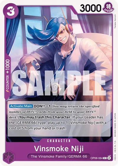 Vinsmoke Niji OP06-064 - NM