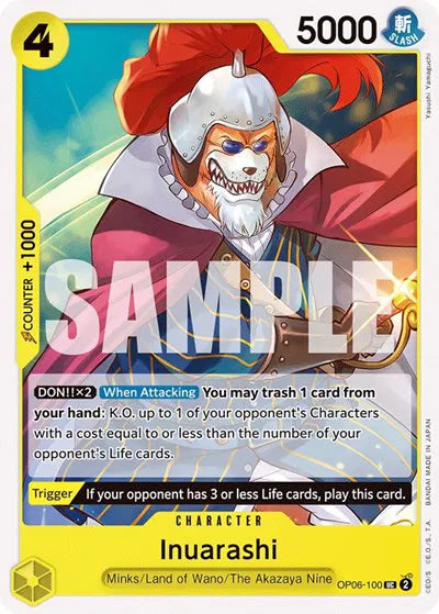 Inuarashi OP06-100 - NM