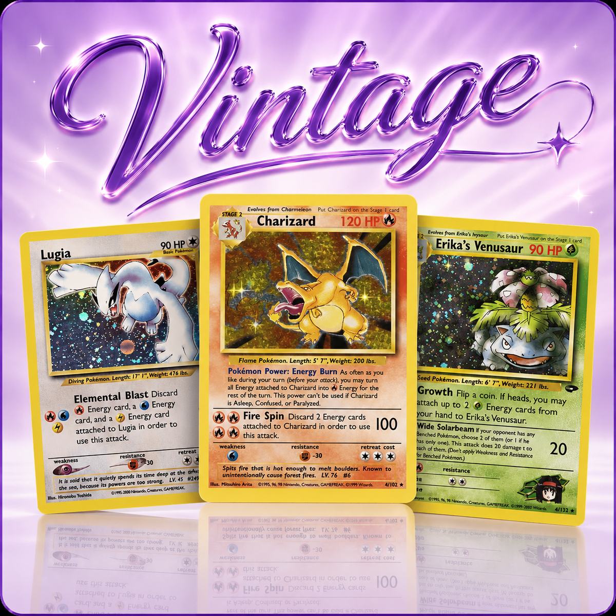 Pokemon Vintage Singles