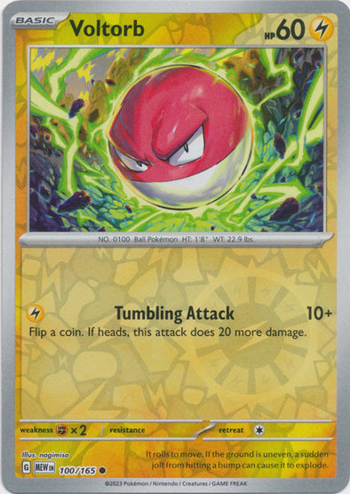 Voltorb 2023 151 151 #100/165 Casi Nuevo