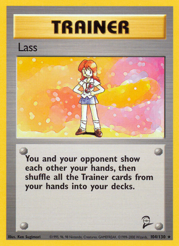 Lass 2000 Base Set 2 #104/130 Trading Card Near Mint