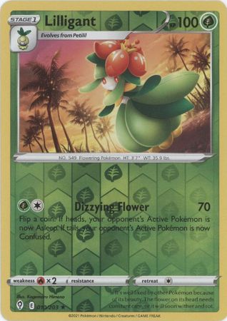 Lilligant #010/203 Cielos Evolutivos 2021 Casi Nueva