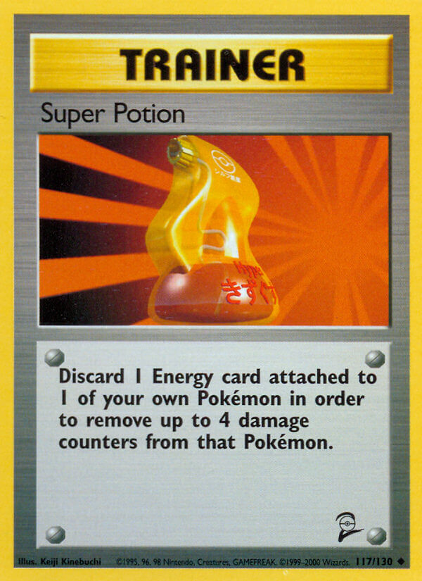 Super Potion 2000 Base Set 2 #117/130 Trading Card Near Mint