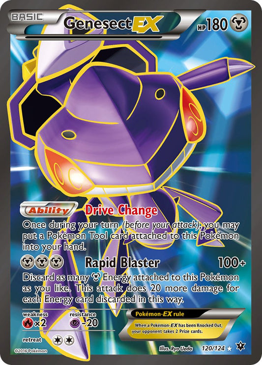 Genesect EX 2016 Destinos Enfrentados Destinos Enfrentados #120/124 Dañado